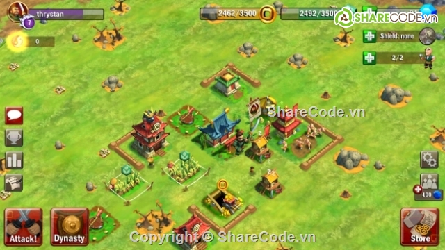 code IOS,source code clash of clan,Clash Of Clan,Game trái đất thứ hai